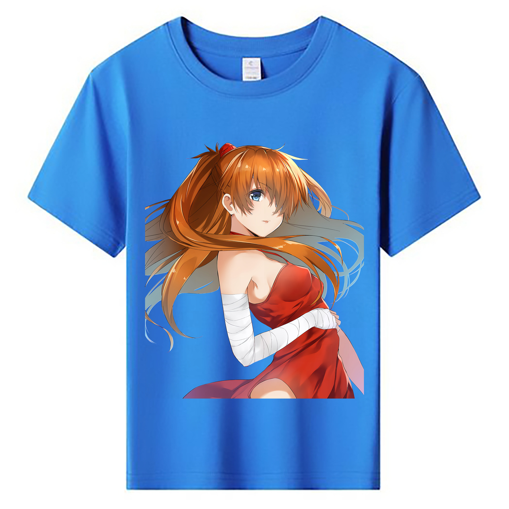 （画像用） EVA 新世紀エヴァンゲリオン 綿100％キッズTシャツ（フロントプリント）
